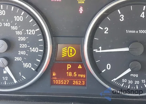 2007 BMW 328I z USA, uszkodzony, nr VIN WBAVA37547NL15254